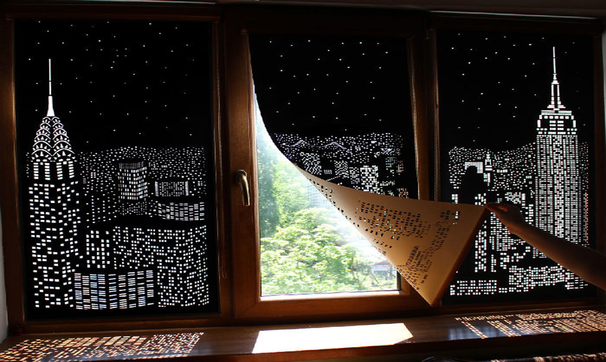 Blackout Curtains That Will Make You Feel Like You’re Living in A Penthouse Above A Large City